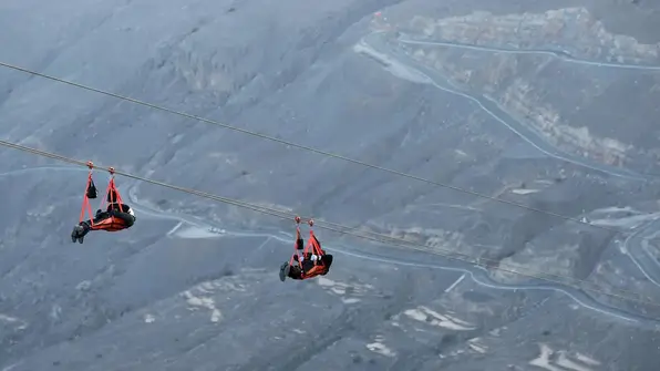 Jebel Jais Zipline From Dubai